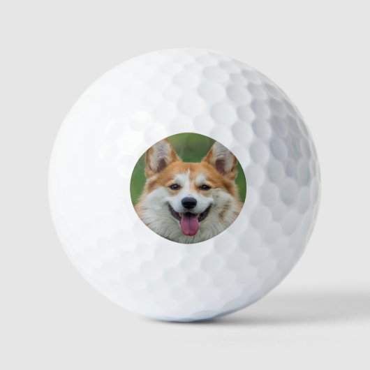 Benutzerdefiniertes Foto Personalisiert Golfball (Vorderseite)