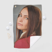 Benutzerdefiniertes Foto Personalisiert Golfhandtuch (Insitu)