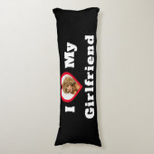 Benutzerdefiniertes Foto Personalisiert I Liebe Me Seitenschläferkissen (Vorderseite Vertikal)