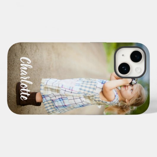 Benutzerdefiniertes Foto Personalisiert iPhone 14 Case-Mate iPhone Hülle (Rückseite (Horizontal))