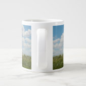 Benutzerdefiniertes Foto personalisiert Jumbo-Tasse (Rückseite)