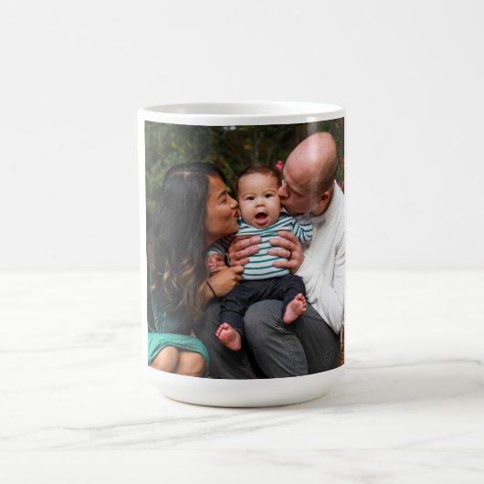 Benutzerdefiniertes Foto personalisiert Kaffeetasse (Mittel)