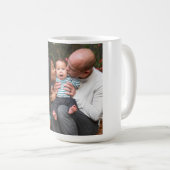 Benutzerdefiniertes Foto personalisiert Kaffeetasse (VorderseiteRechts)