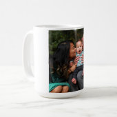 Benutzerdefiniertes Foto personalisiert Kaffeetasse (Vorderseite Links)