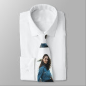 Benutzerdefiniertes Foto Personalisiert Krawatte (Gebunden)