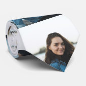 Benutzerdefiniertes Foto Personalisiert Krawatte (Gerollt)