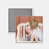 Benutzerdefiniertes Foto Personalisiert Magnet (Vorderseite/Rückseite)