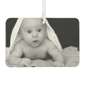 Benutzerdefiniertes Foto Personalisiert mit Rahmen Autolufterfrischer (Rückseite)