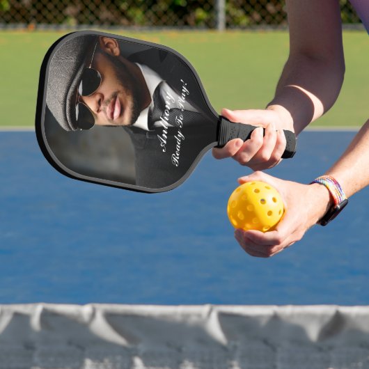 Benutzerdefiniertes Foto Personalisiert Pickleball Schläger (InSitu)