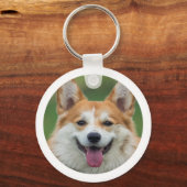 Benutzerdefiniertes Foto Personalisiert Schlüsselanhänger (Vorderseite)