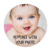 Benutzerdefiniertes Foto personalisiert Schneidebrett (Vorderseite)