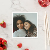 Benutzerdefiniertes Foto Personalisiert Serviette (Beispiel)