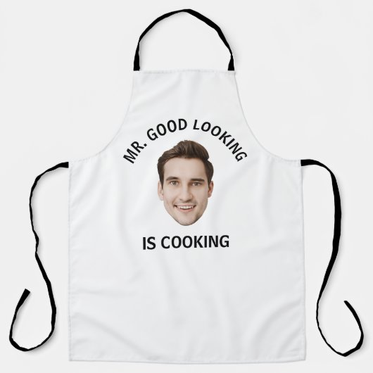 Benutzerdefiniertes Foto personalisiert Text Ihre Schürze (Vorderseite)