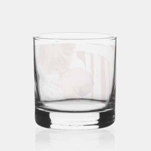 Benutzerdefiniertes Foto Personalisiert Whiskyglas (Rückseite)