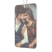 Benutzerdefiniertes Foto Personalisiert zweiseitig Autolufterfrischer (Links)