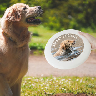 Benutzerdefiniertes Foto Personalisierter Hund Wham-O Frisbee