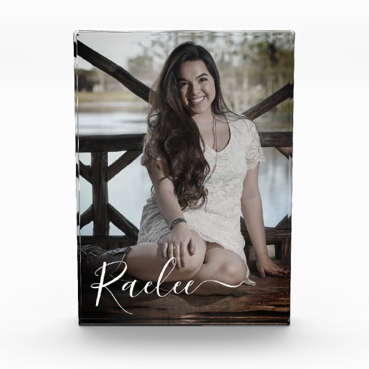 Benutzerdefiniertes Foto Personalisierter Name Ele (Vorderseite)