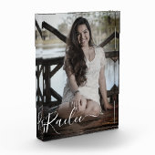 Benutzerdefiniertes Foto Personalisierter Name Ele (Links)