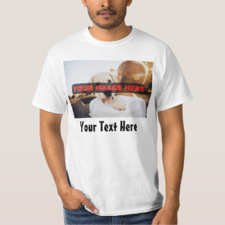 Benutzerdefiniertes Foto - Personalisiertes Bildge T-Shirt
