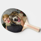 Benutzerdefiniertes Foto Personalisiertes Doppelbi Tischtennis Schläger (Seitenansicht)