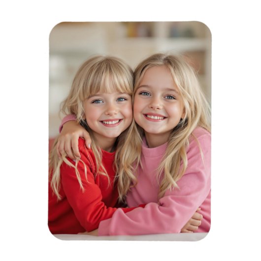 Benutzerdefiniertes Foto Personalisiertes flexible Magnet (Vertikal)