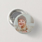 Benutzerdefiniertes Foto Personalisiertes Foto Button (Vorne & Hinten)