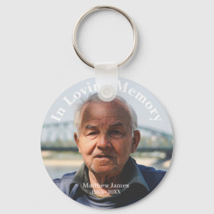 Benutzerdefiniertes Foto Personalisiertes Gedenk-T Schlüsselanhänger