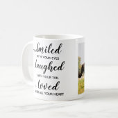 Benutzerdefiniertes Foto Pet Pet Memorial Kaffeetasse (Vorderseite Links)
