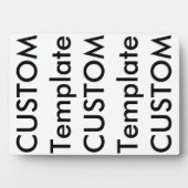 Benutzerdefiniertes Foto Plaque 5" x 7" mit Easel Fotoplatte (Vorderseite)