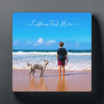 Benutzerdefiniertes Foto-Plaque-Gidt mit Ihren Fot Fotoplatte<br><div class="desc">Benutzerdefinierte Foto- und Textvorlagen - Ihr eigenes Design - Personalisierte Familie / Freunde oder Persönliches Geschenk - Foto und Text hinzufügen - Vergrössern und verschieben oder entfernen und hinzufügen / Text mit Anpassungs-Tool ! Wählen Sie Schriftart / Größe / Farbe! Genießen - Glücklich sein :)</div>