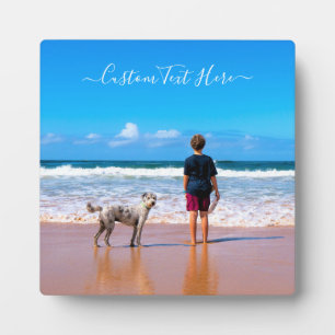 Benutzerdefiniertes Foto-Plaque-Gidt mit Ihren Fot Fotoplatte
