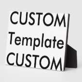 Benutzerdefiniertes Foto Platine Plaque 10" x 8" m Fotoplatte (Seite)