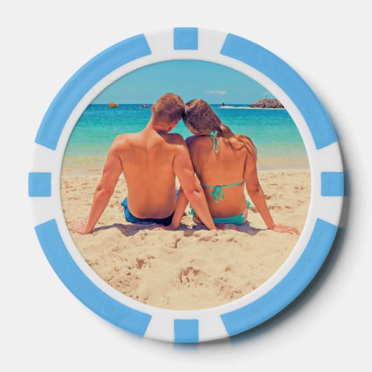 Benutzerdefiniertes Foto Poker Chips-Geschenk Pokerchips (Vorderseite)