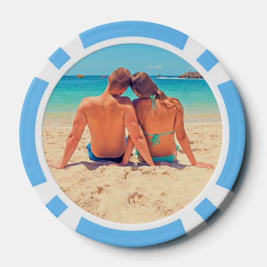 Benutzerdefiniertes Foto Poker Chips-Geschenk Pokerchips (Rückseite)