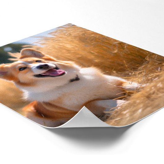 Benutzerdefiniertes Foto Poster (Ecke)