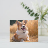 Benutzerdefiniertes Foto Postkarte (Stehend Vorderseite)