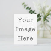 Benutzerdefiniertes Foto Postkarte (Stehend Vorderseite)