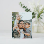 Benutzerdefiniertes Foto Postkarte (Stehend Vorderseite)