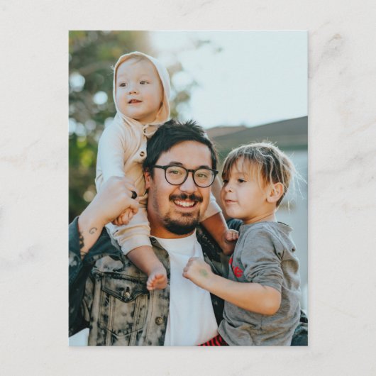 Benutzerdefiniertes Foto Postkarte (Vorderseite)