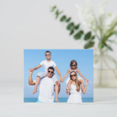 Benutzerdefiniertes Foto Postkarte (Stehend Vorderseite)