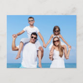 Benutzerdefiniertes Foto Postkarte (Vorderseite)