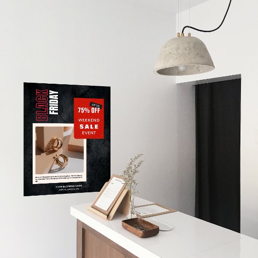 Benutzerdefiniertes Foto Prozentualer Anteil des S Poster