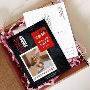 Benutzerdefiniertes Foto Prozentualer Anteil des S Postkarte