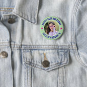 Benutzerdefiniertes Foto-Punktmuster Alles Gute zu Button (Beispiel)