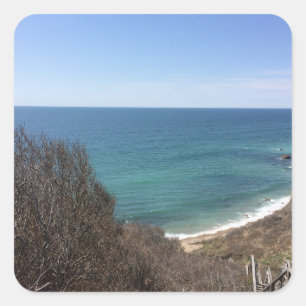 Benutzerdefiniertes Foto Quadratischer Aufkleber