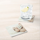 Benutzerdefiniertes Foto Rechteckiger Pappuntersetzer (Vor Ort)