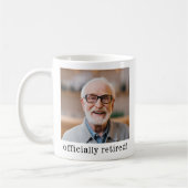 Benutzerdefiniertes Foto Rent Retirement Geschenk  Kaffeetasse (Links)