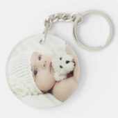 Benutzerdefiniertes Foto Schlüsselanhänger (Rückseite)