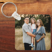 Benutzerdefiniertes Foto Schlüsselanhänger (Vorderseite)