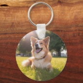 Benutzerdefiniertes Foto Schlüsselanhänger (Rückseite)